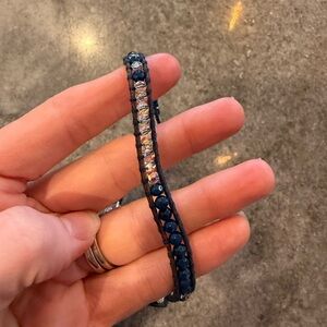 Chan Luu | Lapis Beaded Wrap Bracelet